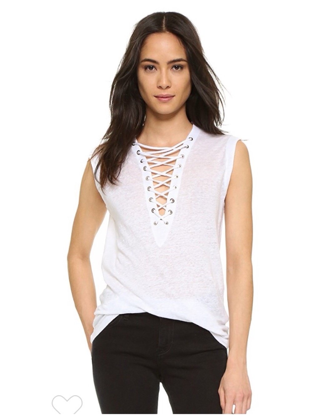 IRO Tissa Lace Up Tank